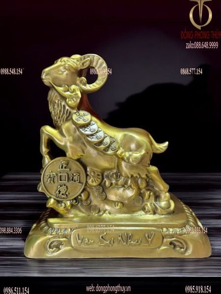 Bộ 12 con giáp bằng đồng nguyên chất cao 29cm