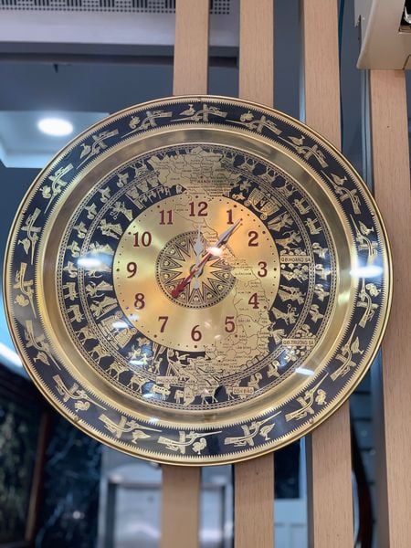 Mặt đồng hồ Trống Đồng Đông Sơn bản đồ