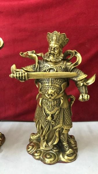 Tứ đại thiên vương bằng đồng cao 26 nặng 6kg