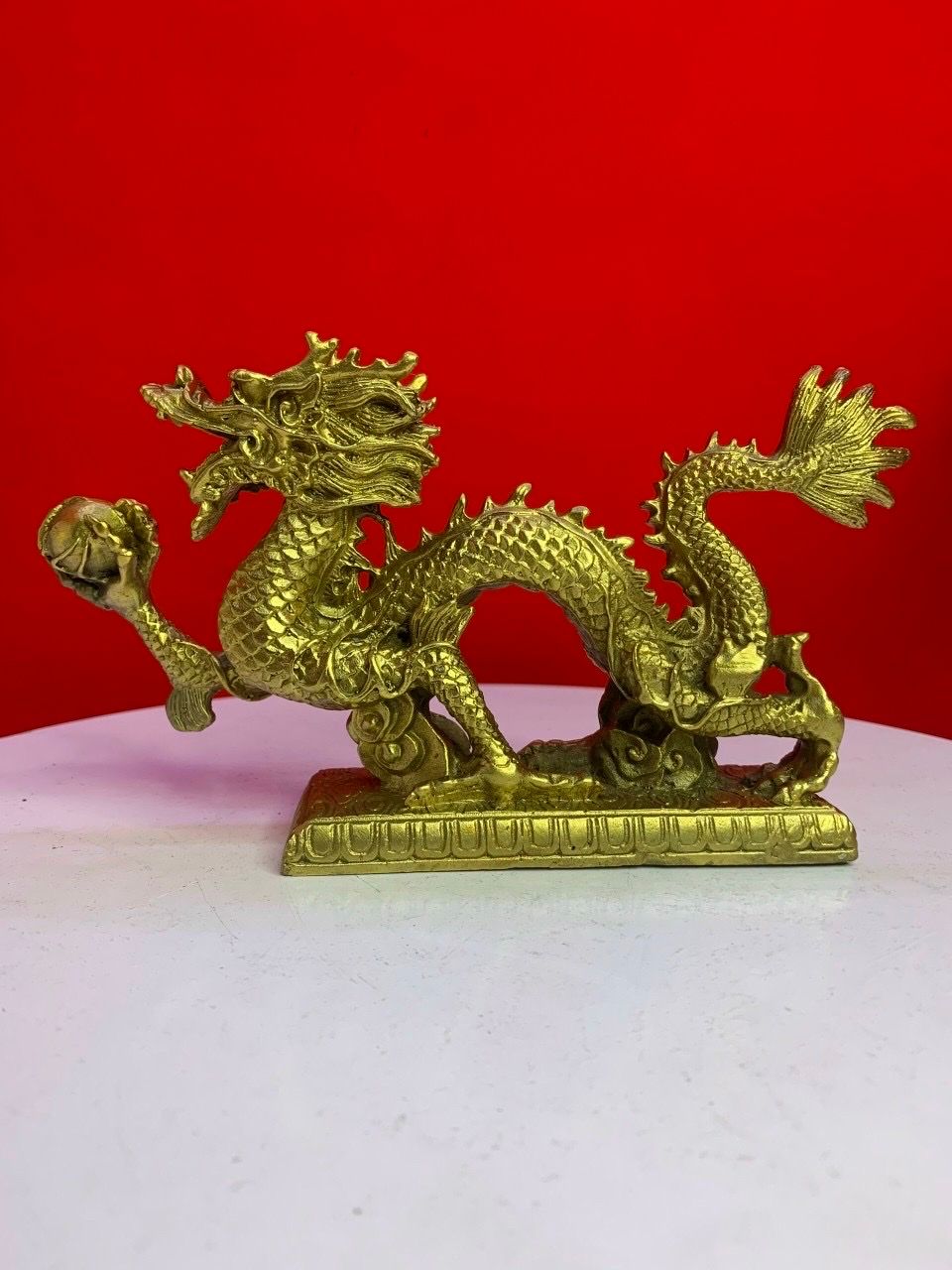 Tượng rồng cao 11 dài 20,5 nặng 800gram