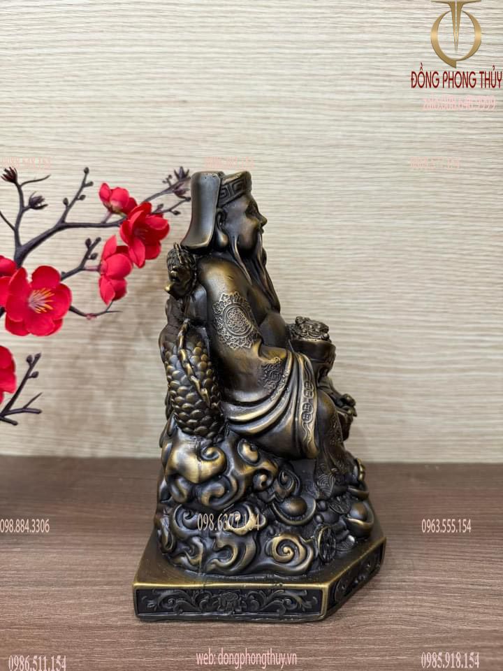 Ông thần tiền - Thần Tài- Thổ Địa 20cm