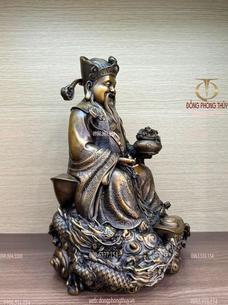 Ông Thần Tiền dâng tiền Cao 40 nặng 15kg