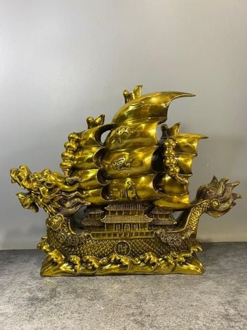 Thuyền rồng bằng đồng nặng 11kg