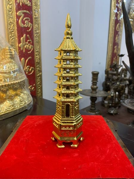 Tháp văn xương 7 tầng cao 24cm
