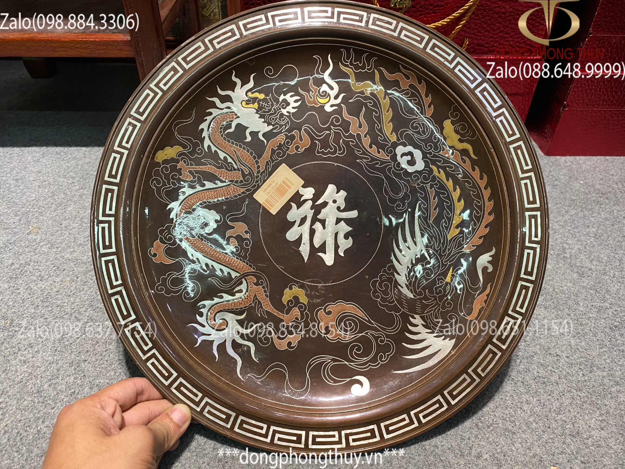 mâm bồng thờ bằng đồng