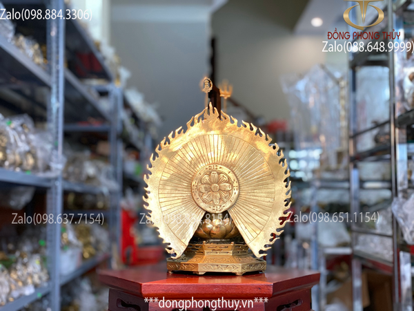 Tượng thiên thủ thiên nhãn bằng đồng 26,5cm