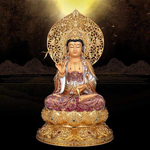 Tượng tây Phương Tam Thánh bằng đồng