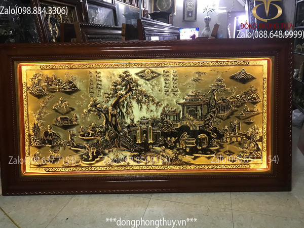 Tranh Đồng Quê - Cội Nguồn Quê Hương 1m2*2m3