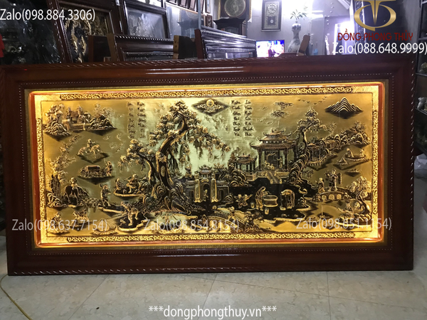 Tranh Đồng Quê - Cội Nguồn Quê Hương 1m2*2m3