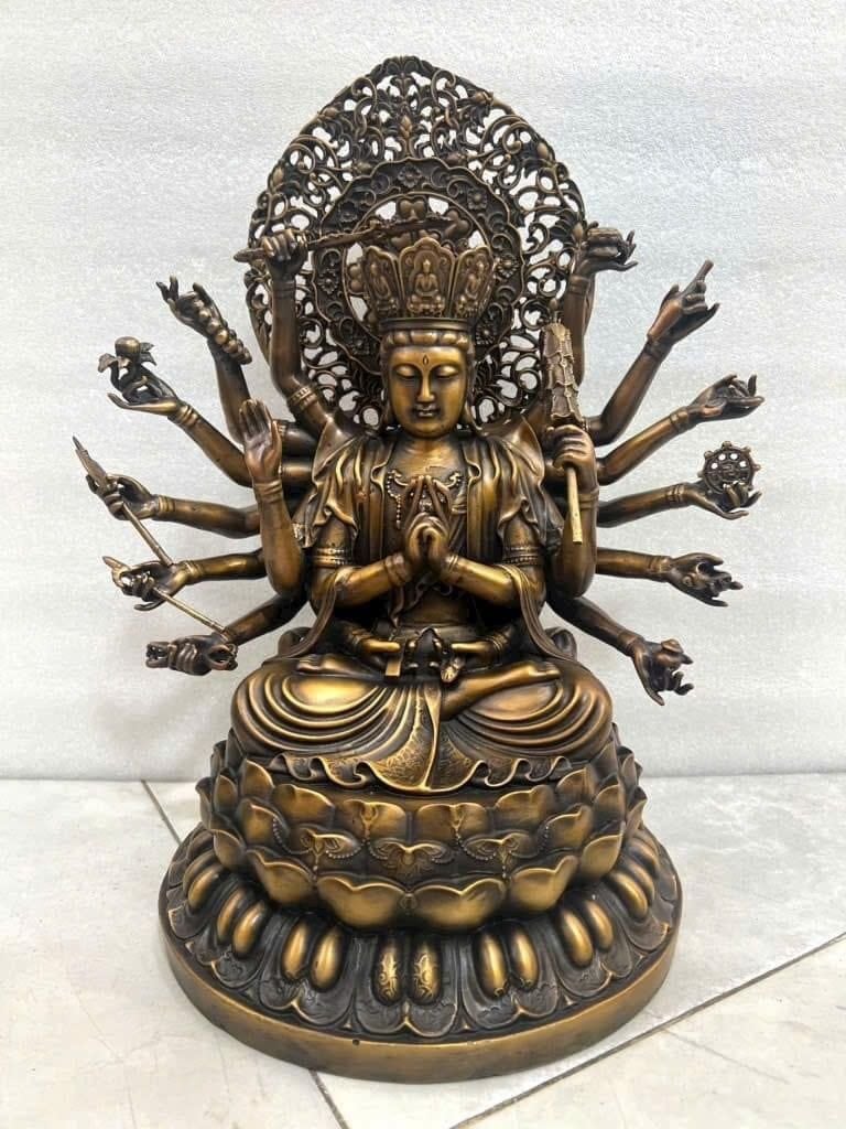 Chuẩn đề bằng đồng cao 30 ngang 27 sâu 21