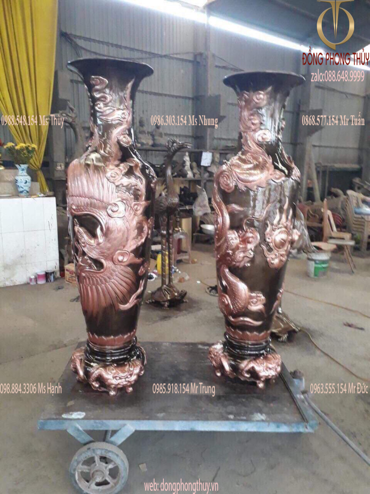 lộc bình bằng đồng