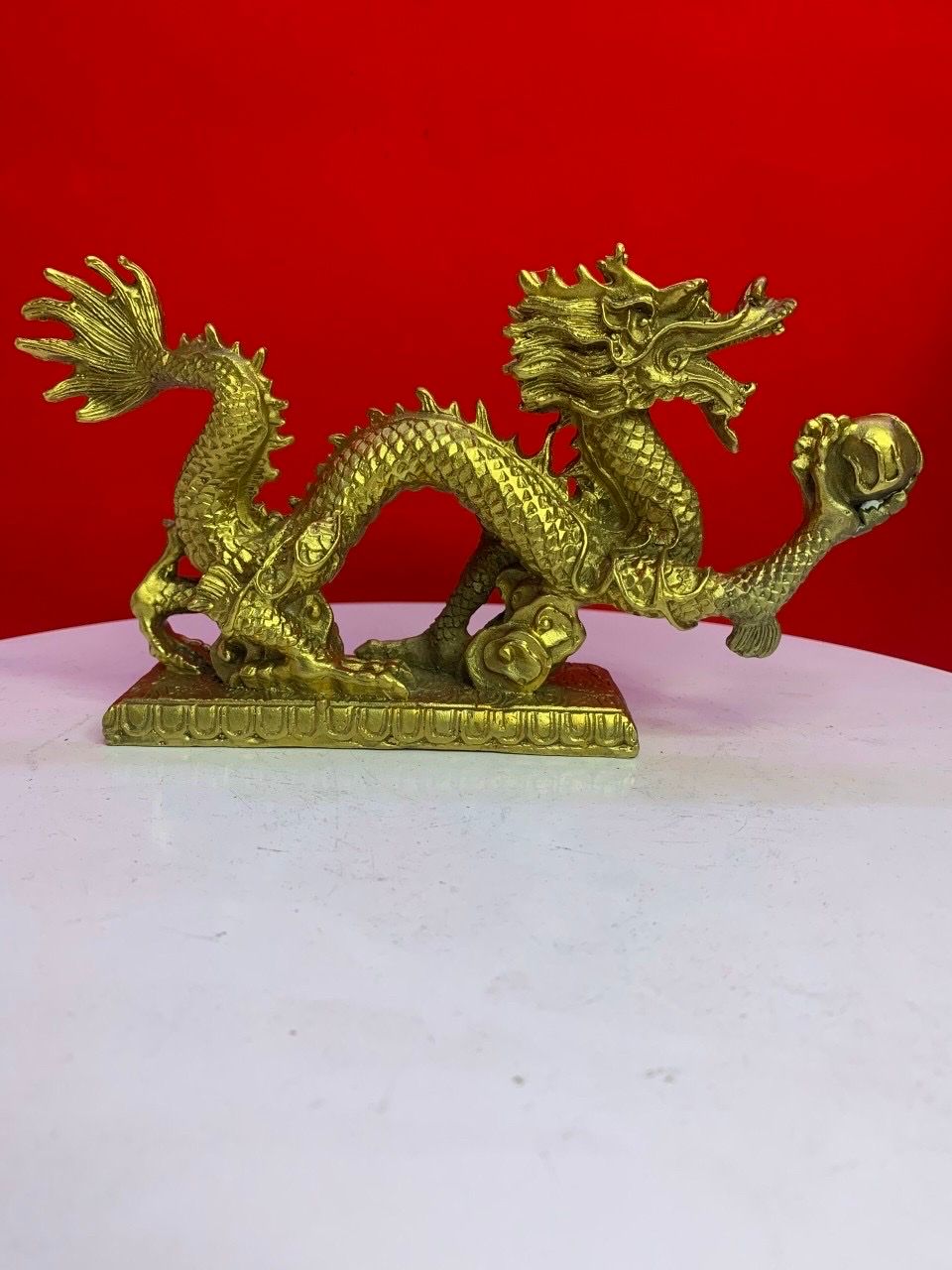 Tượng rồng cao 11 dài 20,5 nặng 800gram