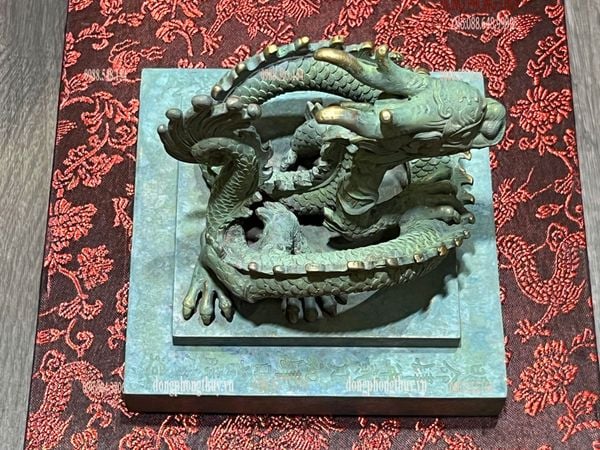 Ấn rồng Hoàng Đế Chi Bảo bằng đồng giả cổ