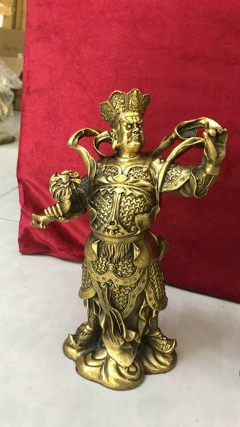 Tứ đại thiên vương bằng đồng cao 26 nặng 6kg