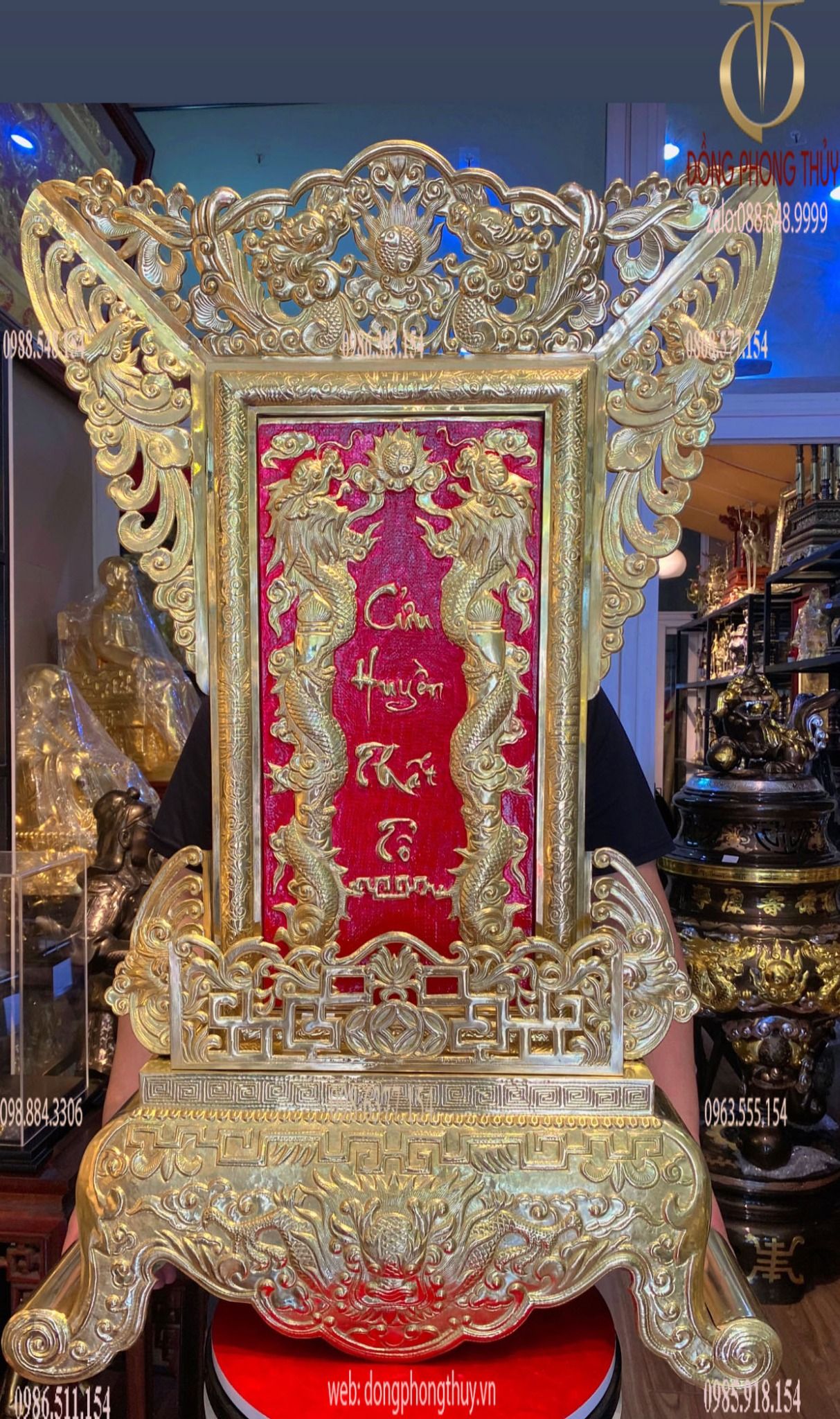 Bài vị 97cm cửu huyền thất tổ