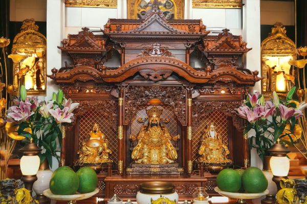 Ban thờ thần tài VIP