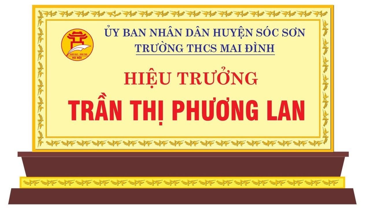 Bảng tên để bàn mạ vàng 24k