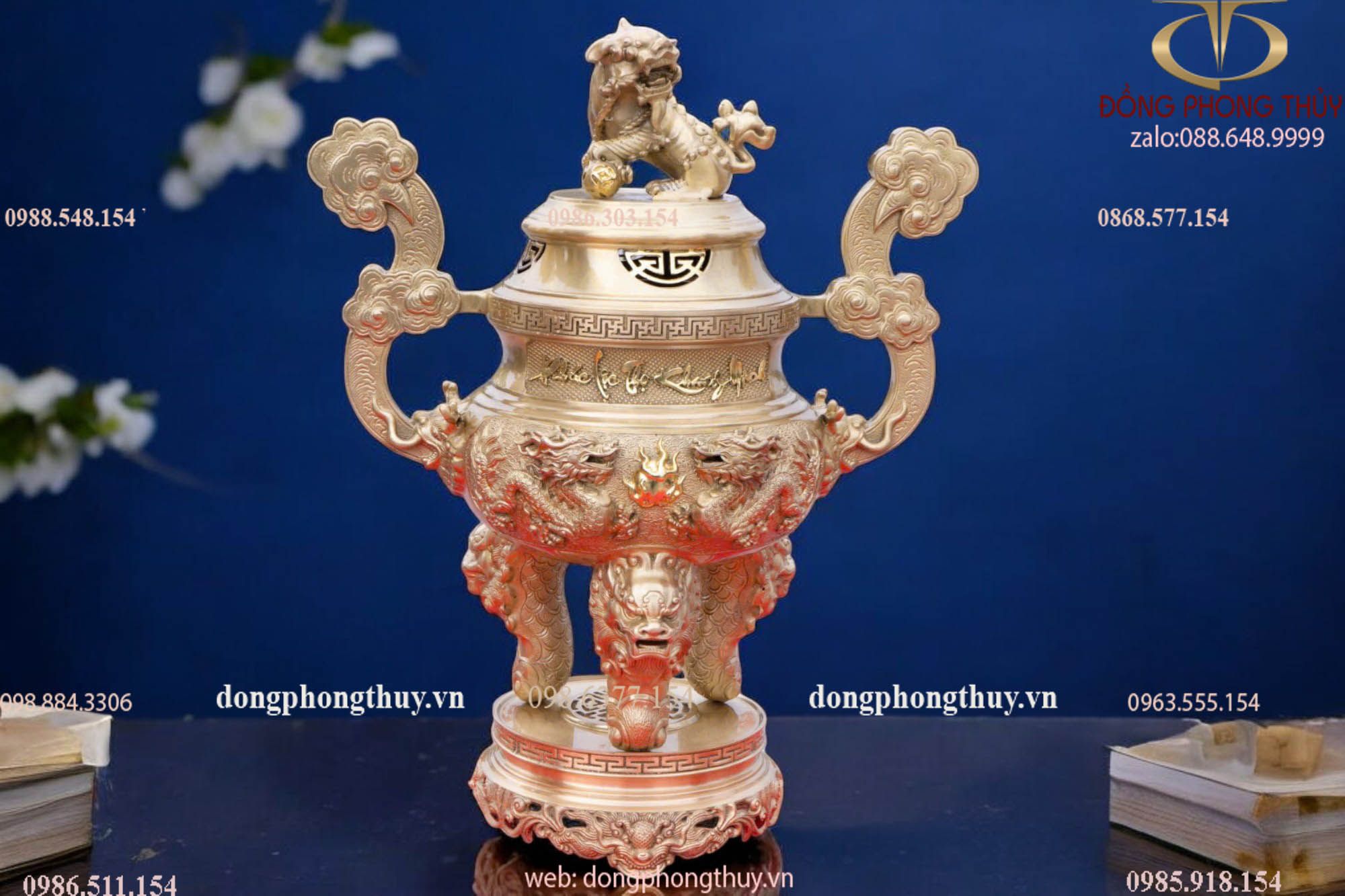 Bộ đỉnh đồng 65cm nặng 36kg