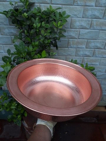 Chậu đồng đỏ Đại Bái