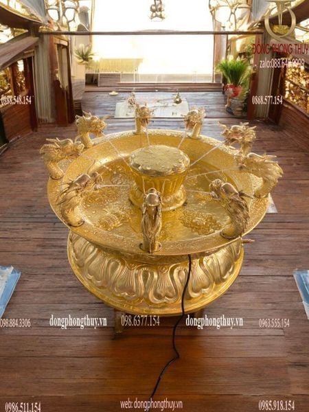 Chậu tắm Phật bằng đồng