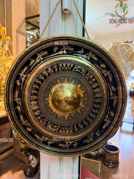 Chiêng đồng đường kính 40cm nặng 3kg