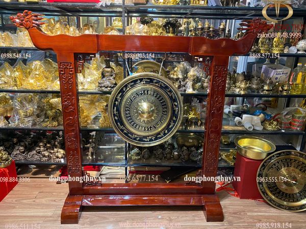 Chiêng đồng khung cao 1m56 ngang 1m8