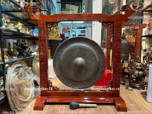 Chiêng đồng đường kính 70cm nặng 15,6kg