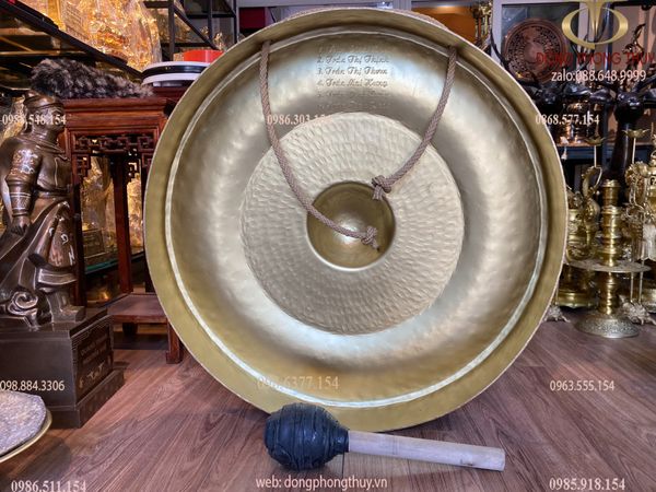 Chiêng đồng Đại Bái 80cm nặng 30kg