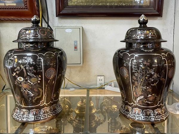 Đôi Chóe tứ quý 65cm