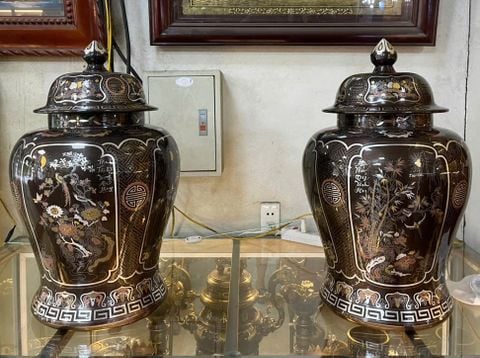 Đôi Chóe tứ quý 65cm