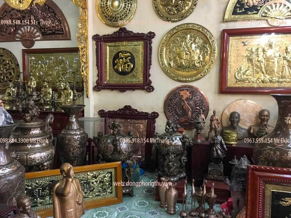 chữ phúc bằng đồng