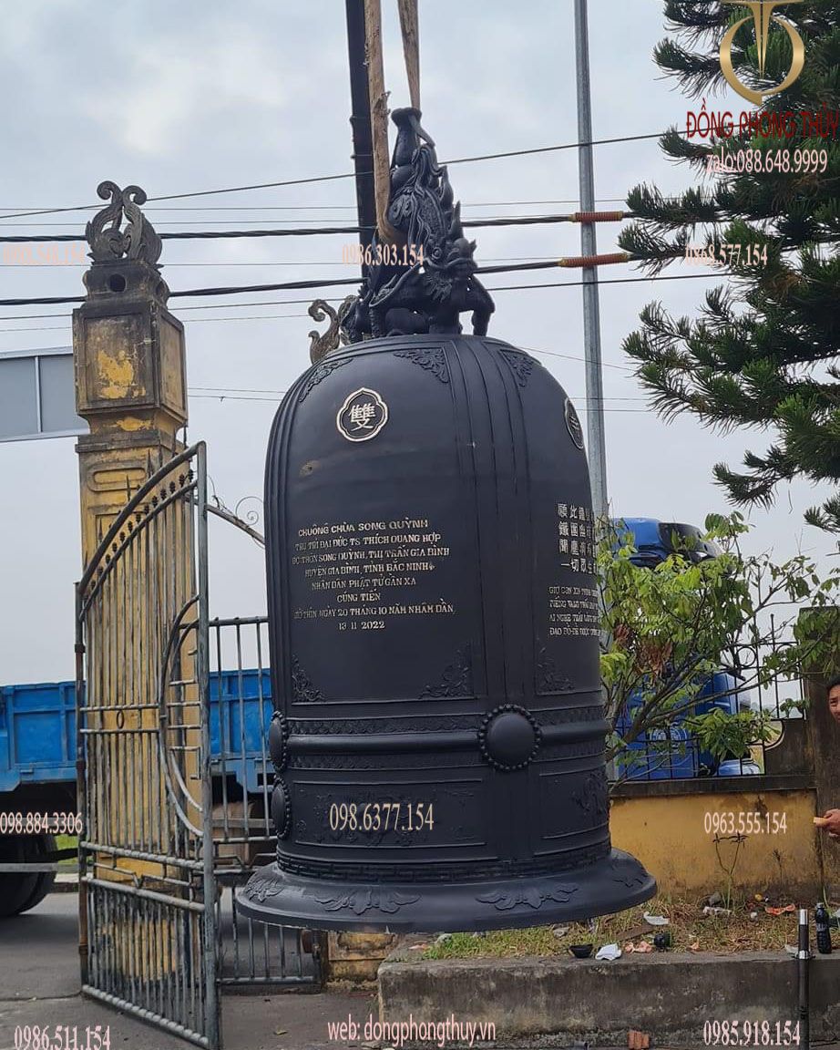 Chuông đồng 1100kg