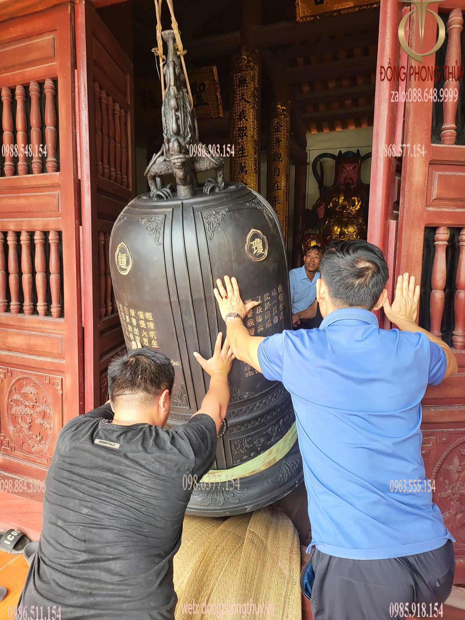 Chuông đồng 1100kg