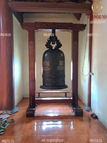 Chuông đồng 1100kg