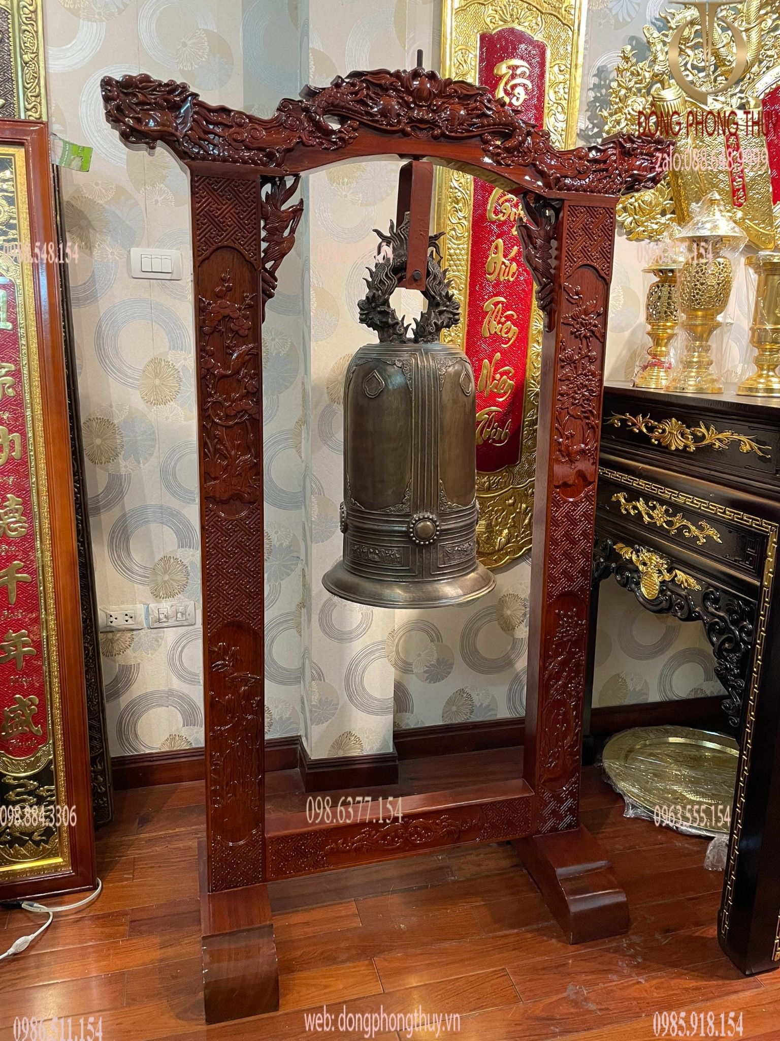 Chuông đồng 35,5kg