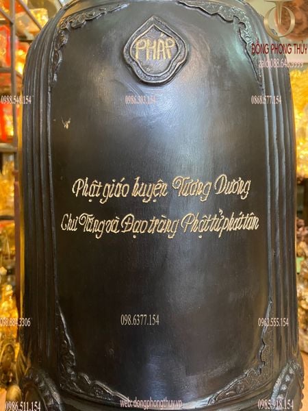 Chuông đồng Cao 87 phân miệng 42 phân 66.5kg