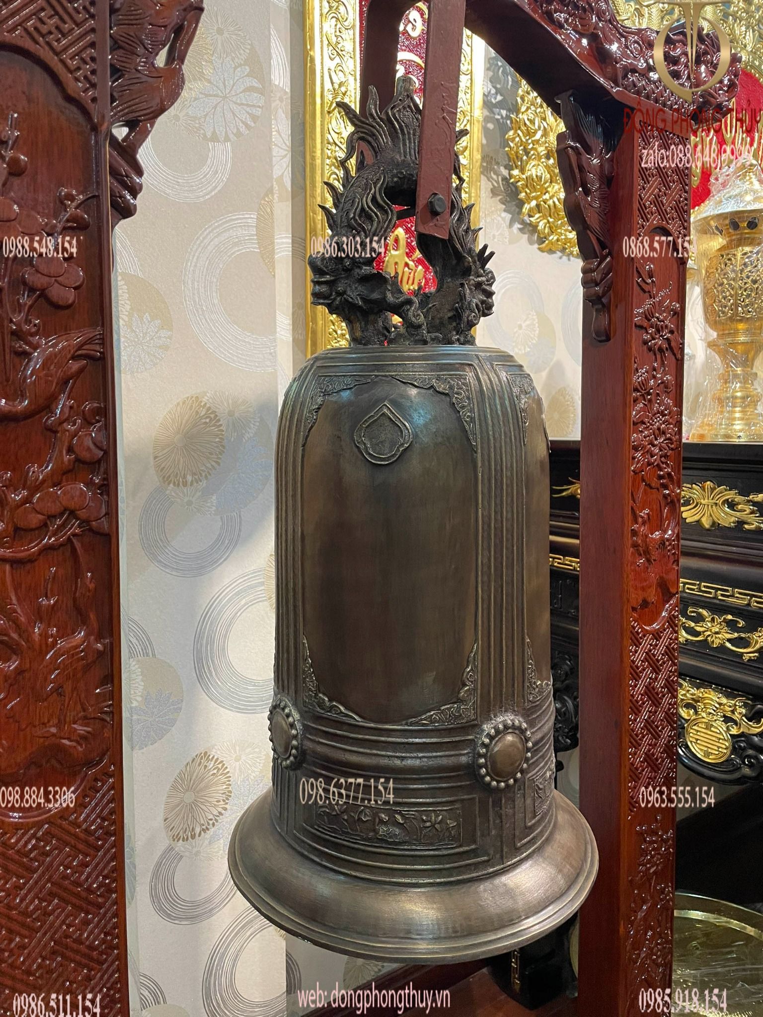 Chuông đồng 35,5kg