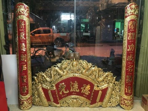 Cuốn thư câu đối 1m76