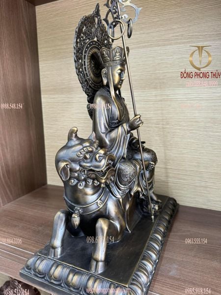 Địa tạng vương bằng đồng cao 48 ngang 29 sâu 16