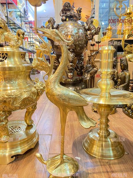 Bộ ngũ sự cát tút 60cm 42kg song long chầu nguyệt