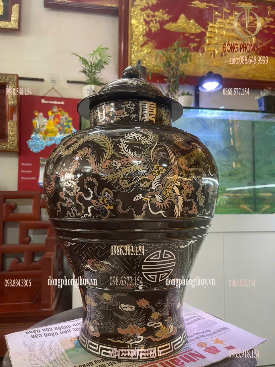 Choé tứ linh 55cm nặng 50kg