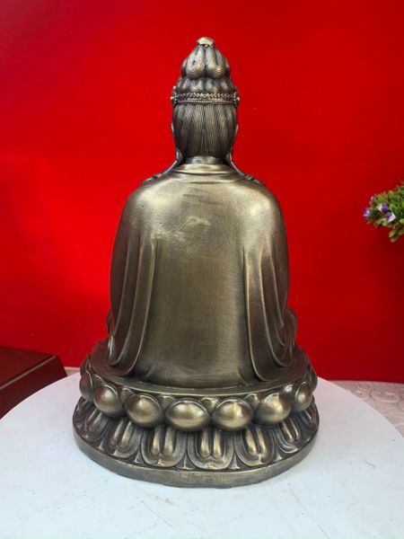 Thế Chí bồ tát bằng đồng 30cm