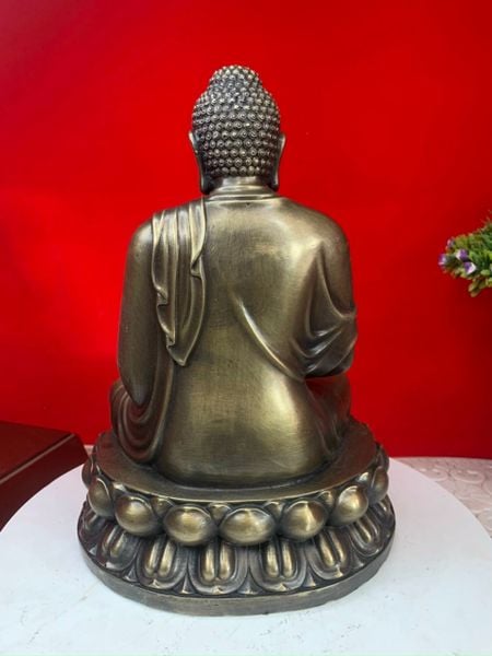 Tượng phật A Đi Đà bằng đồng 30cm