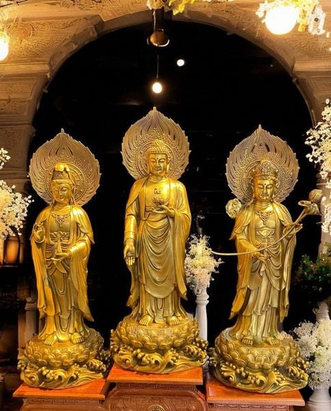Tây Phương Tam Thánh 40cm