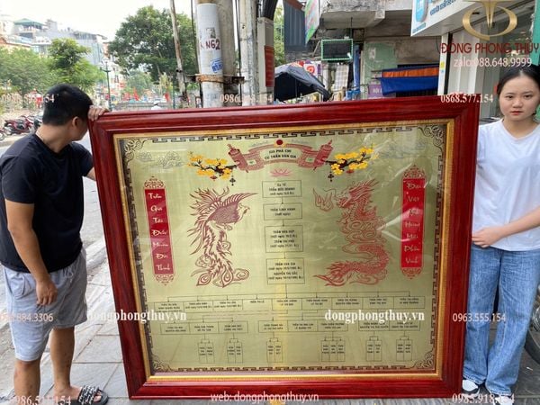 Gia phả bằng đồng ăn mòn