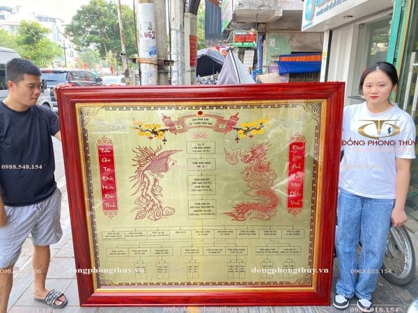 Gia phả bằng đồng ăn mòn