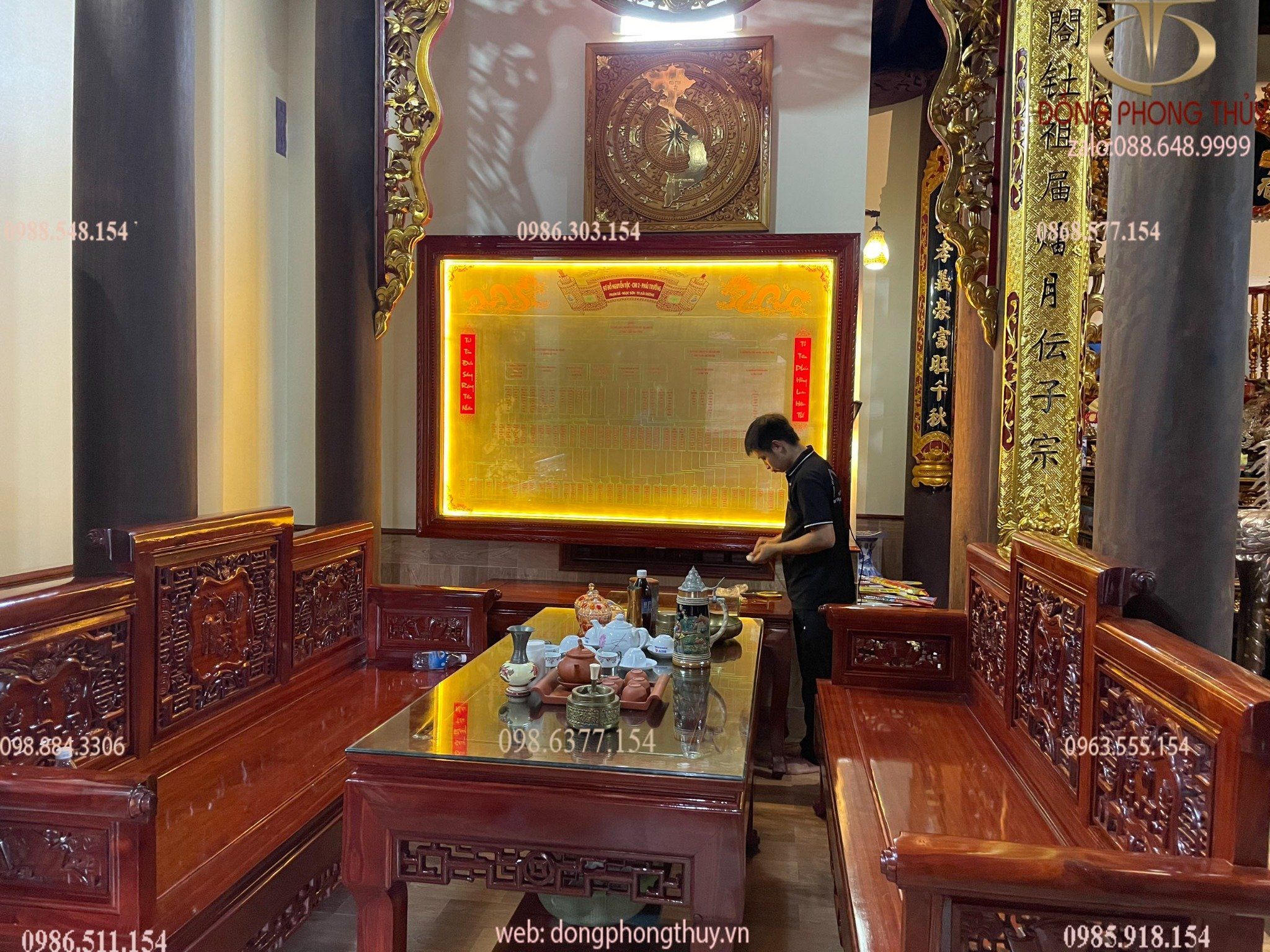 Gia phả dòng họ bằng đồng