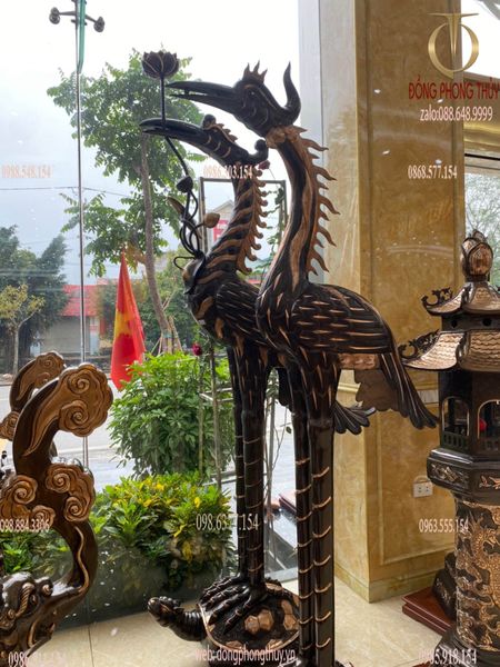 Hạc đồng hạc thờ 2m55