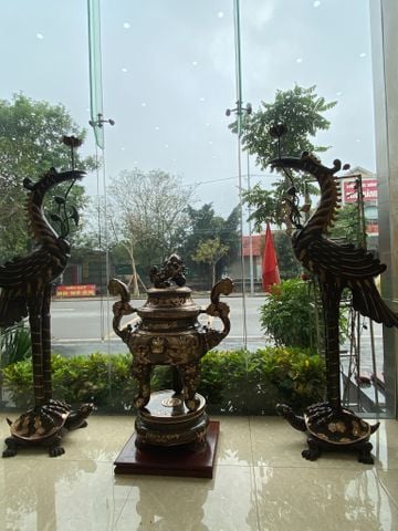 Hạc đồng hạc thờ 2m55