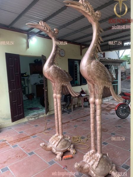 Hạc đồng hạc thờ 2m35